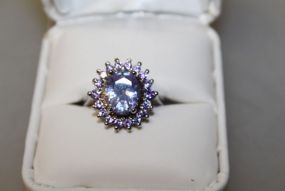 4ct Amethyst Ring