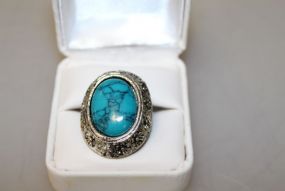 Turquoise Dinner Ring