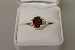 3ct Ruby Dinner Ring