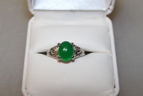 Green Jade Ring