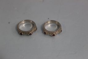 Pair of Judith Ripka Bands