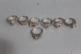 14k White Gold Rings