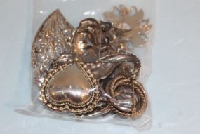 Sterling Silver Brooches Pins