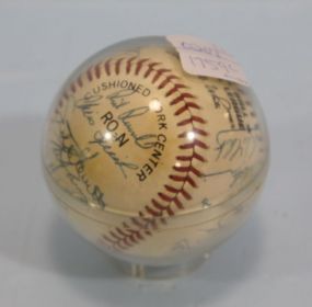 Signed Official National League Baseball