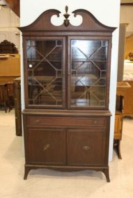 Mahogany China Cabinet