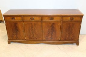 Mahogany Banded Side Board