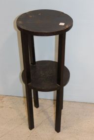 Two Tiered Wooden Side Table