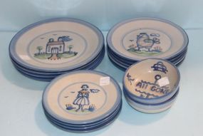 M. A. Hadley Dish Set