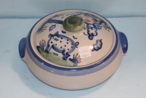 M. A. Hadley Covered Casserole DIsh