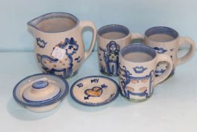 M. A. Hadley Pottery Lot