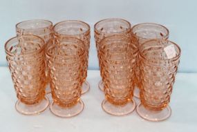 Pink Malt Style Glasses