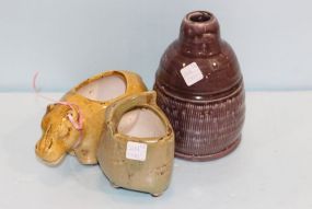 Three Pottery Pieces