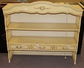 1960's Bookcase Top in the French Provincial Style