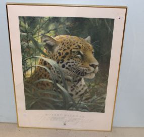 Robert Bateman Framed Poster of Cheetah