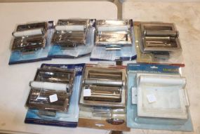 Contractor Lot of Seven Recessed Toilet Paper Holders