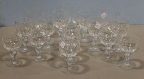 Group Lot of Crystal Stemware