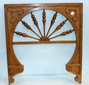 Victorian Oak Fretwork