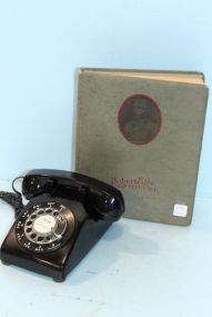 1966 Robert E. Lee Hotel Phone Book Cover with a Black Rotary Phone