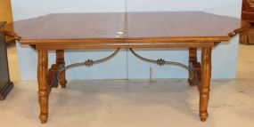 Rhone Valley Display Writing Desk or Table with Iron Accented Base