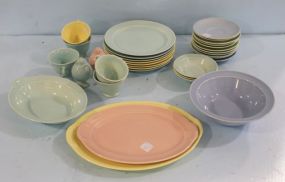 Pastel Lu-Ray Dish Set