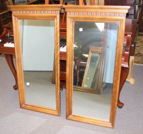 Two Maple Mirrors