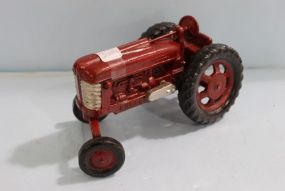 Reproduction  Cast Iron Red Tractor