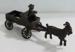 Reproduction Cast Iron Goat Wagon