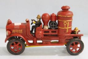 Reproduction Cast Iron Fire Truck