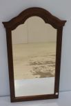 Mahogany Dome Top Mirror