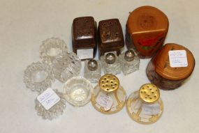 Various Shakers and Salts