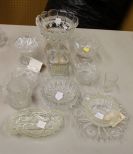 Pressed Glass Group of Items