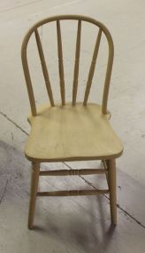 Painted, Barrel Back Chair