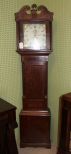 Early Oak Grandfather Clock