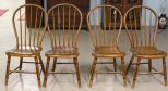 Set of Four Early Windsor Chairs