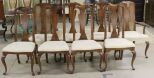 Set of Eight Queen Anne Chairs
