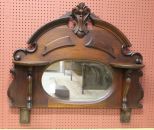 Walnut Victorian Mirror