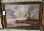Windmill Oil on Canvas