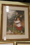 Print of Girl with Tree