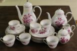 Germany Tea Set with Pink Flowers