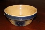 Blue and White Crock Bowl