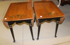 Pair of Queen Anne Hitchcock Dropside Tables