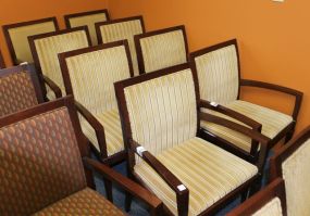 Patrician Eight Office Arm Chairs