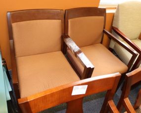 David Edward Pair of Office Arm Chairs
