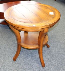 Primitive Reproduction Round Side Table