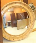 Large Bulleye Style Convex Glass Mirror