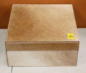 Zodax Hide Covered Box