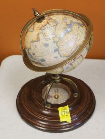 Miniature Compass and Globe