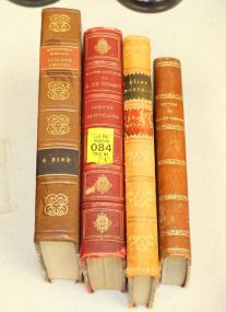 Four Small Fine Binding Books