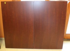 Wooden Cabinet Hanging Dry Erase Board