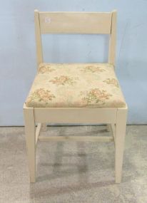 Vanity Stool Chair with Upholstered Seat
